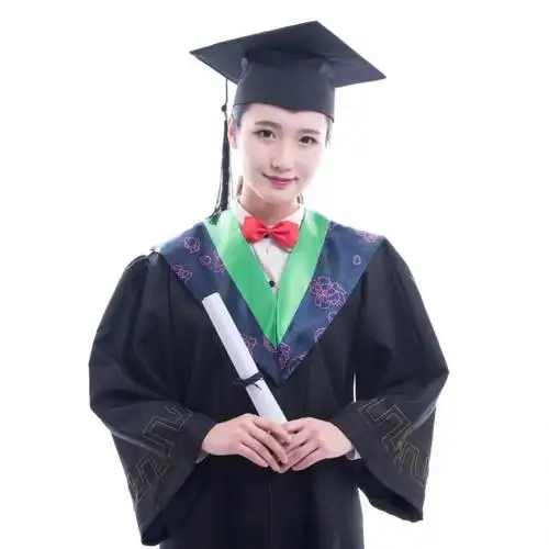 学位服大学毕业服装学士服本科学位生毕业礼服男女学院风工科文科硕士