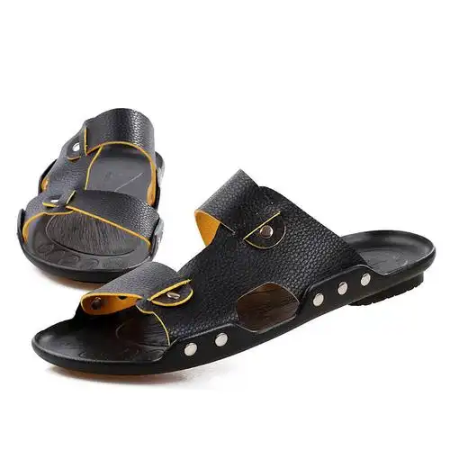 男 拖鞋夏季 男凉拖男士沙滩鞋潮流男鞋夹趾潮拖凉拖 货到付款 b10