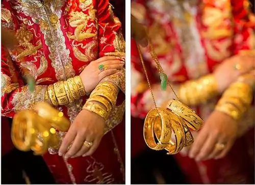 新娘珠宝▏满身黄金不为炫富中式婚嫁金饰的四大讲究