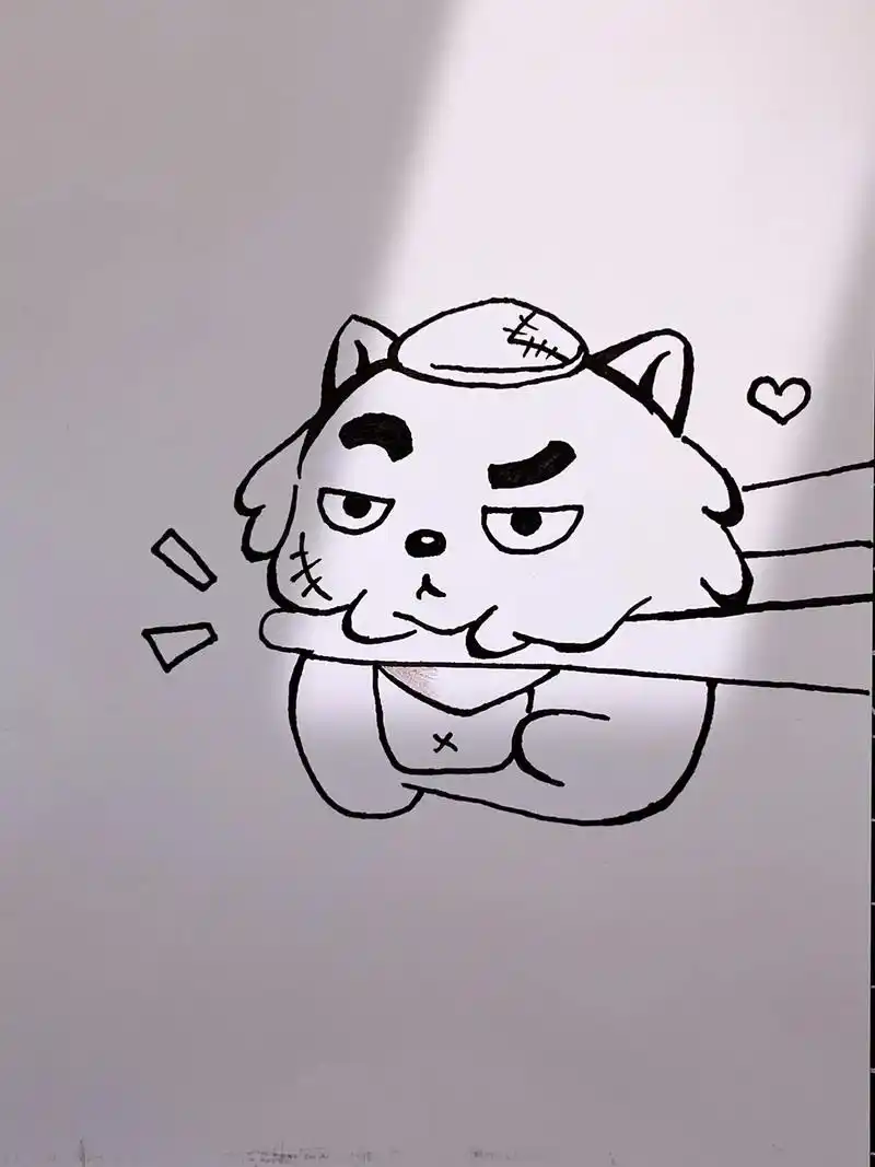 简笔画教程#简笔画 #绘画过程图  "上天给了我很多次变胖的 - 抖音