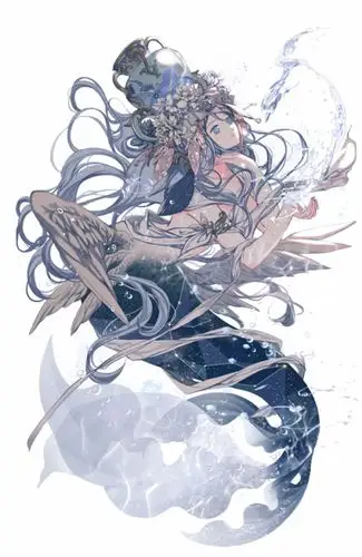 十二星座 水瓶座 绘师:seldam 本作品pixiv id=59242073