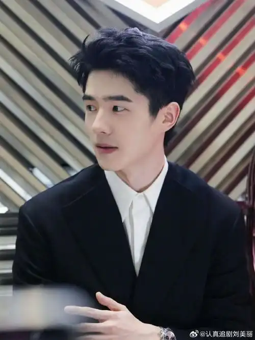 刘昊然出席活动状态