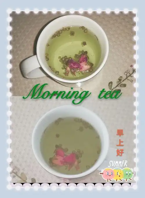 夏日炎炎似火烧……清晨的一杯茶,问您一声早上好!