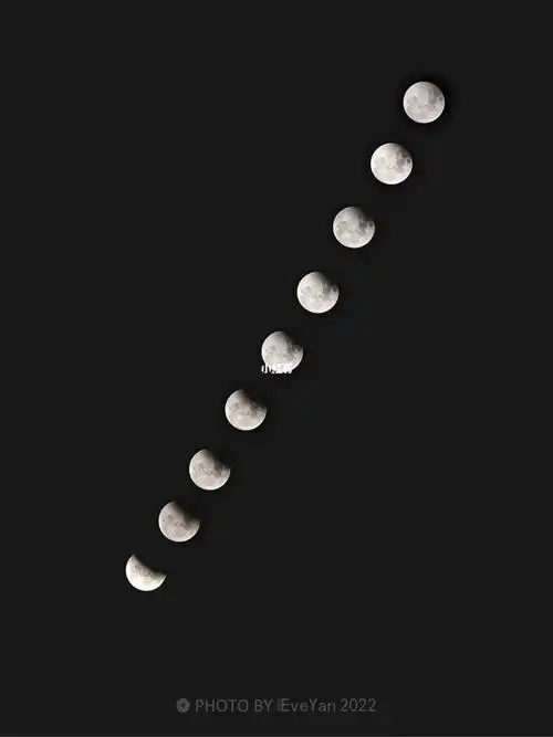 错过血色月亮补一张复圆图