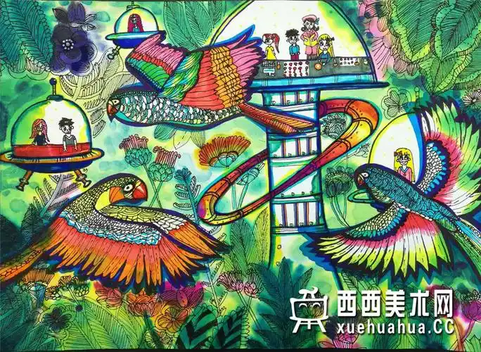 画_科幻画图片大全_学画画网_国内最大的画画教程资源网站_西西美术网