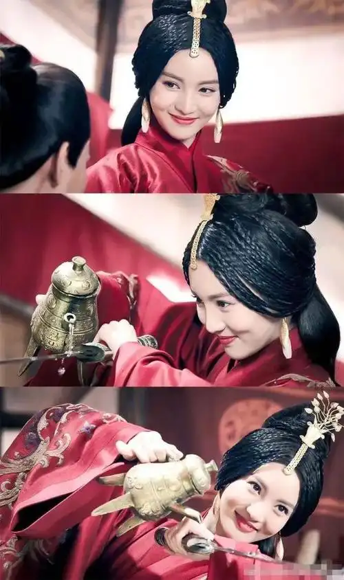 秦时明月是金晨最美古装剧扮相烈焰红衣妖娆妩媚