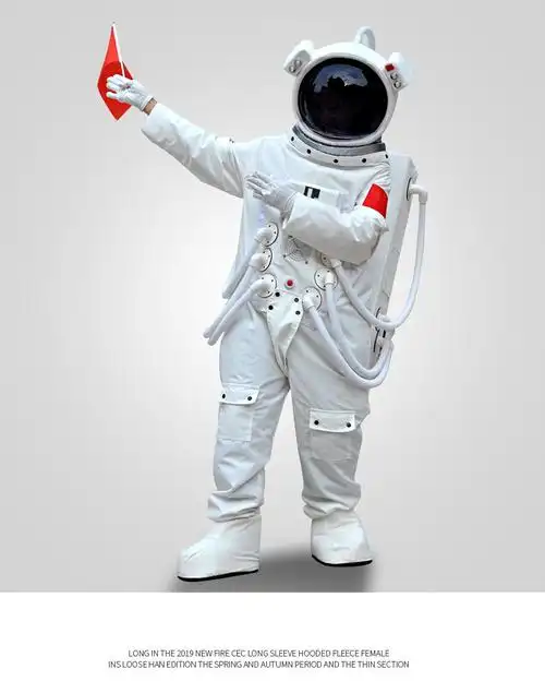 宇航员太空服婚纱照男大人小孩儿童航空航天员玩偶服人偶服装