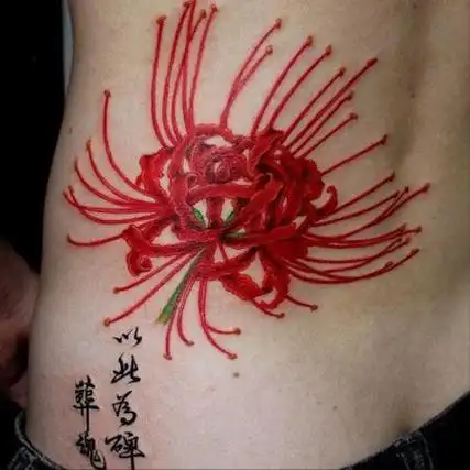 彼岸花纹身图案后背 - 搜狗图片搜索