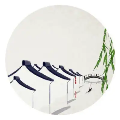 水墨古风风景意境头像