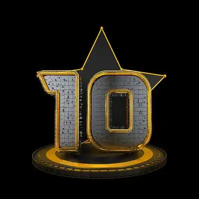 动物肤质1-10数字设计