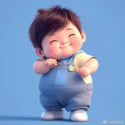可爱大码嘟嘟男生版头像