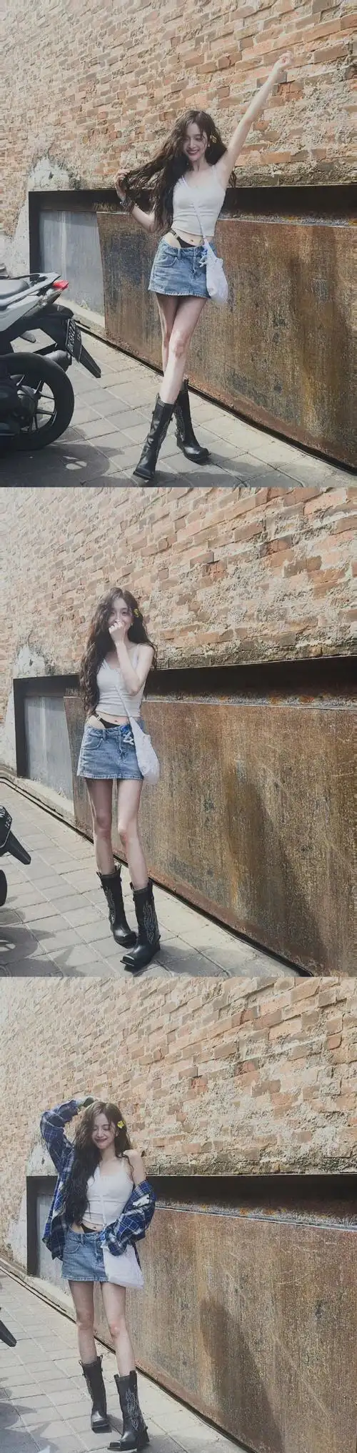 吴宣仪泡面头##吴宣仪的筷子腿