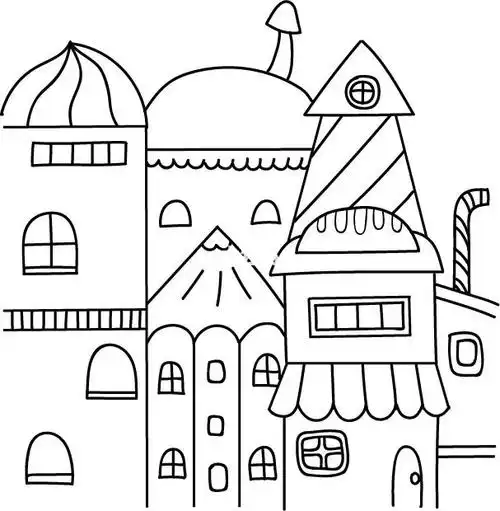 马克笔简笔画96儿童画