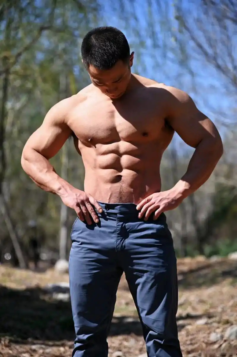 微博户外运动节##肌肉男##胸肌##腹肌