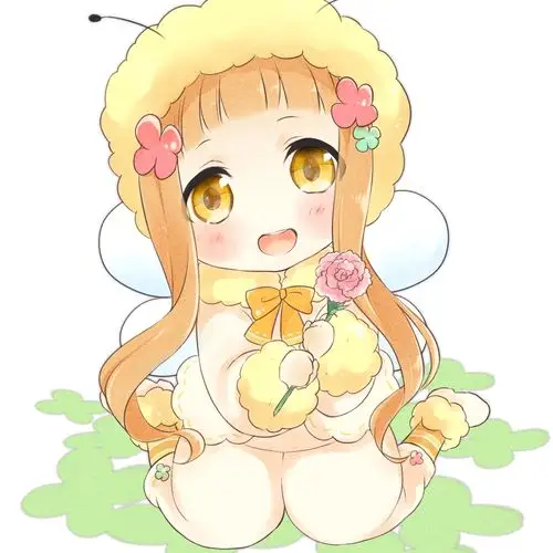 萌q版 二次元 卖萌 插画 动漫