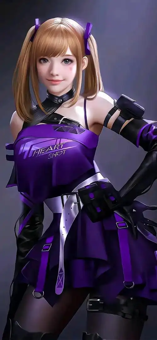 穿越火线云悠悠黄色皮肤全身壁纸(155穿越火线晴雅特辑)(11)