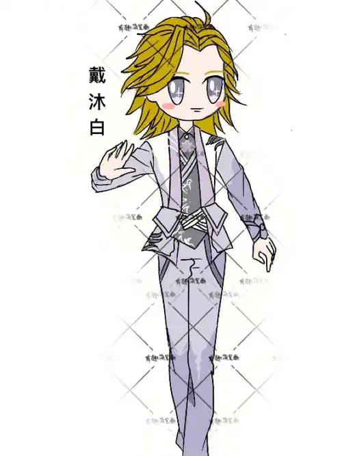 有趣简笔画教程75帅哥斗罗大陆戴沐白画法