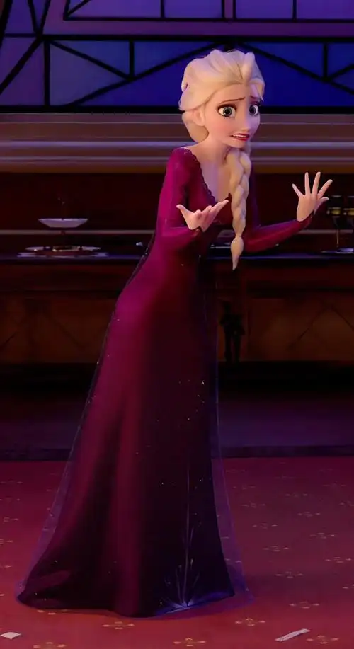 迪士尼一姐带货女王艾莎女王冰雪奇缘2超清手机壁纸