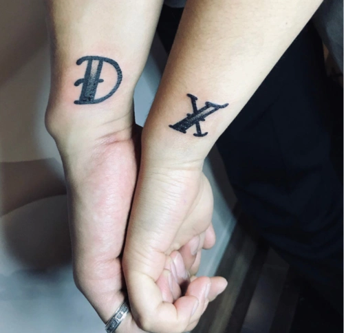 超特别的情侣纹身这是一场值得纪念的爱情15