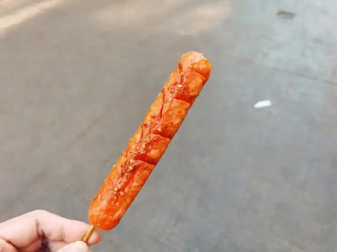 第一次吃纯淀粉烤肠居然这么好吃