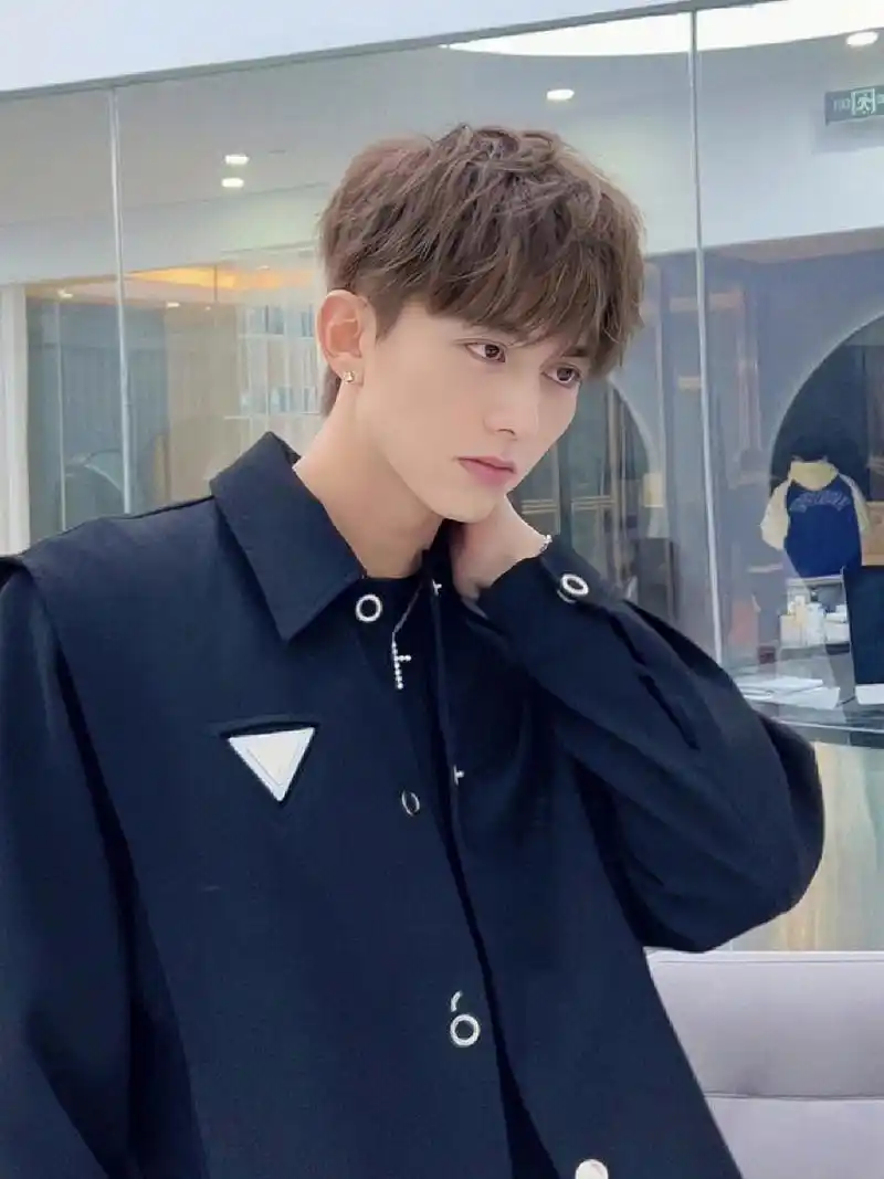 2023年发型流行的趋势9315自然摩根碎盖 男孩子一定要尝试发型