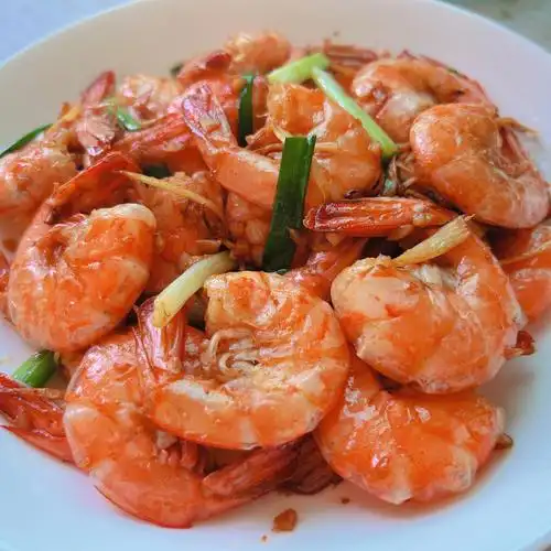 家常菜姜葱爆虾08五分钟快熟菜