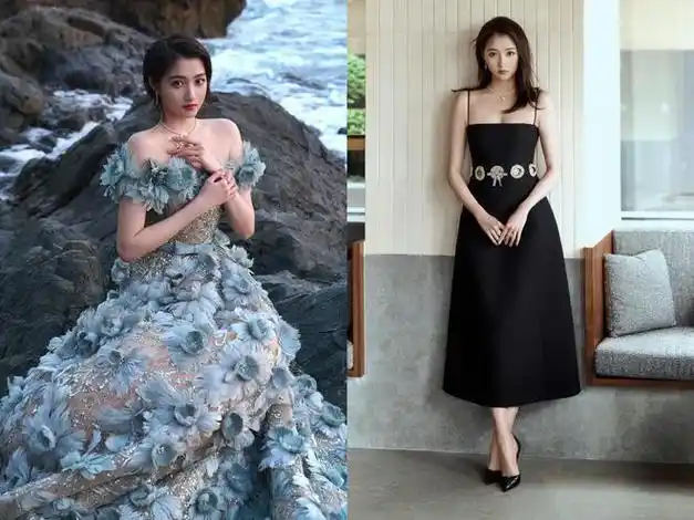 关晓彤自己剪的短发,只花了十分钟,网友:脸小hold得住一切|礼服|黑裙