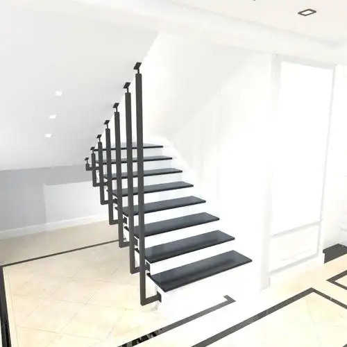 铁艺楼梯扶手网红现代简约护栏室内家用阁楼自装楼梯扶手