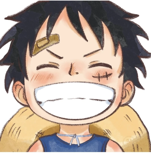 微笑的图片(海贼王全员治愈笑容头像,生活就该大笑起来)