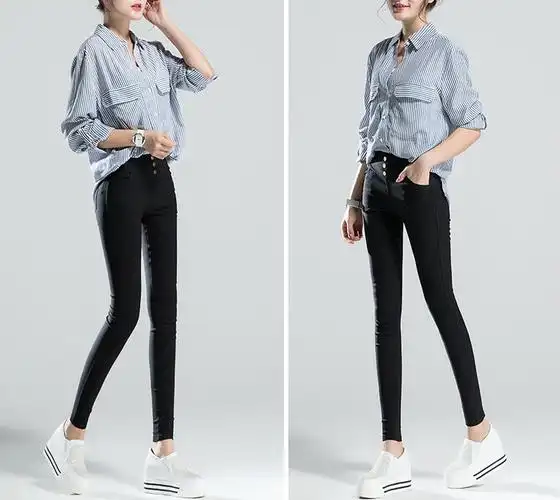 休闲九分裤怎么搭配衣服才更加时尚 九分裤穿搭技巧