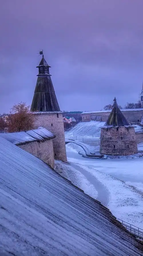 冬日唯美白色雪景高清图片手机壁纸-风景-手机壁纸下载-美桌网
