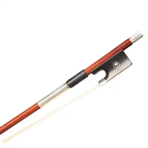 moza302小提琴弓子 羊皮包银小提琴圆弓 a级小提琴弓杆