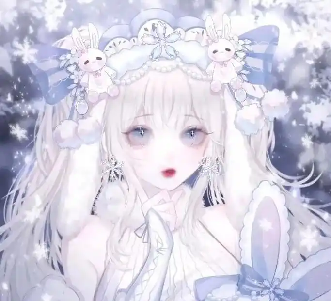 可爱头像女卡通呆萌 #做个美美的小仙女 #请签收你的小可爱 - 兑趑