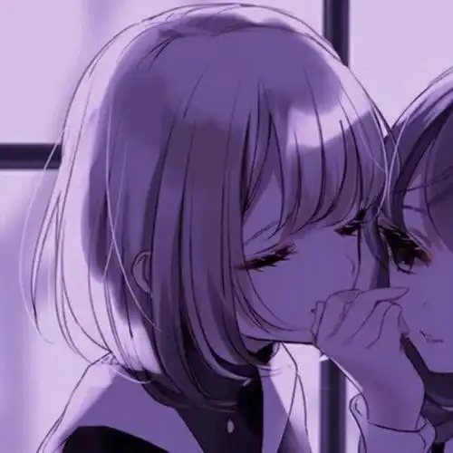 一波紫色系闺蜜头像来袭