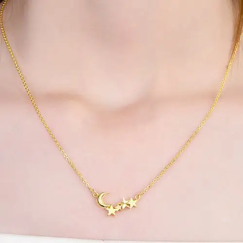 赛菲尔万足 怦然心动足金999.9黄金项链女款锁骨套链(计价)