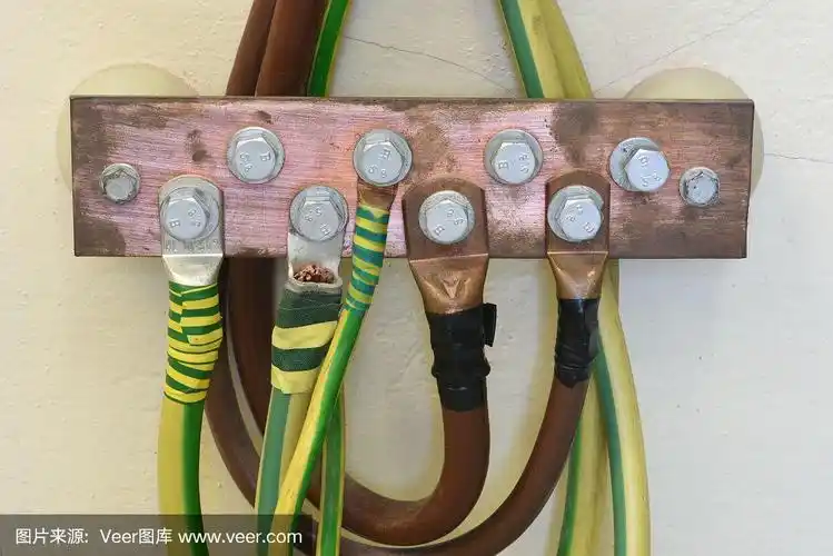 铜接地母线与电缆