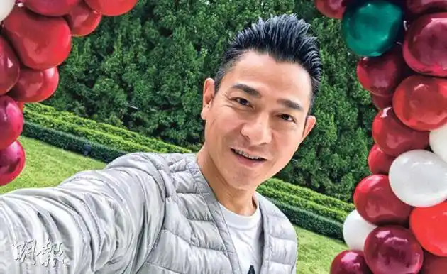 众星欢度佳节 刘德华自拍,刘嘉玲合影圣诞树