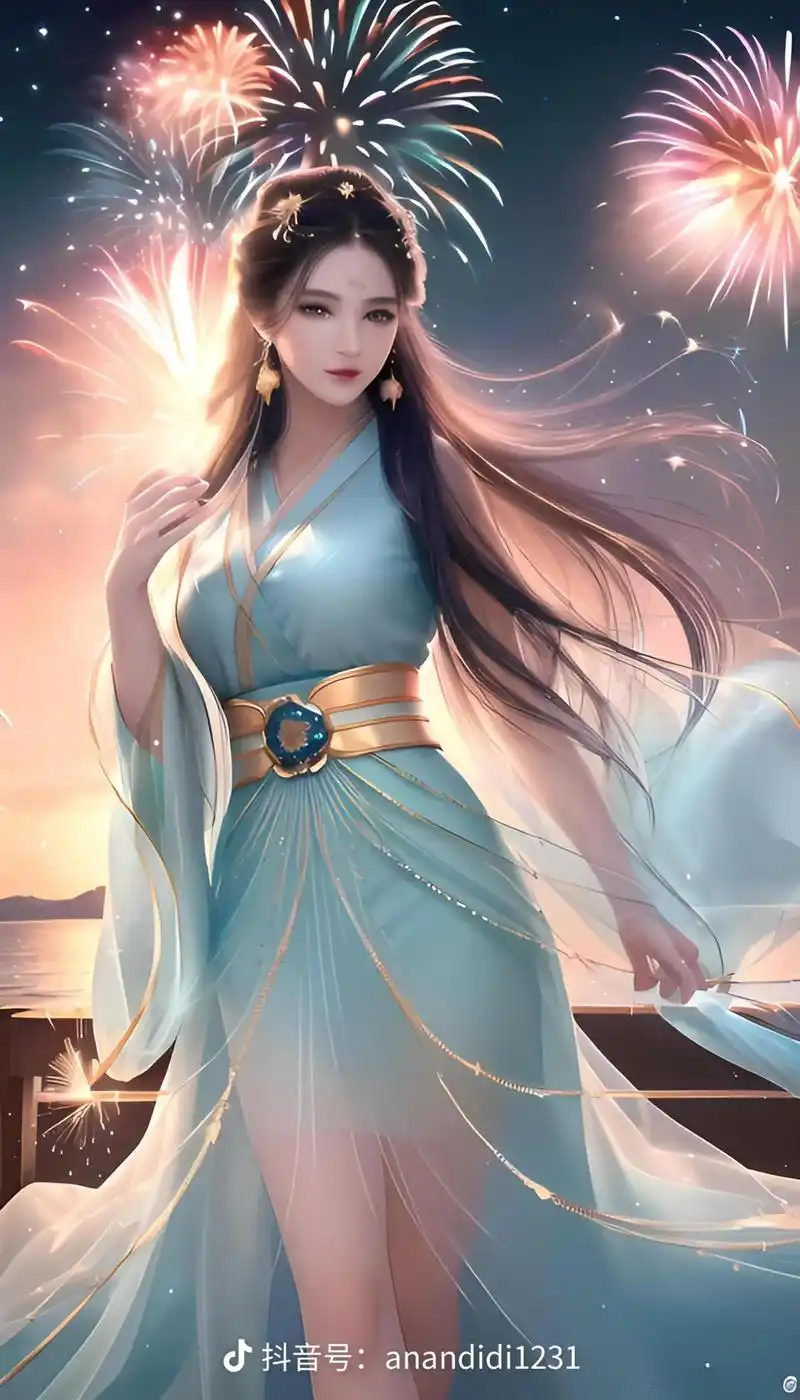 国风动漫美少女 - 抖音