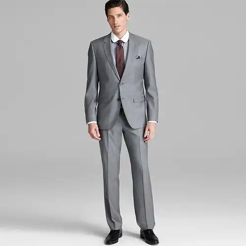 boss(波士) 男士西装785178 44 银灰色