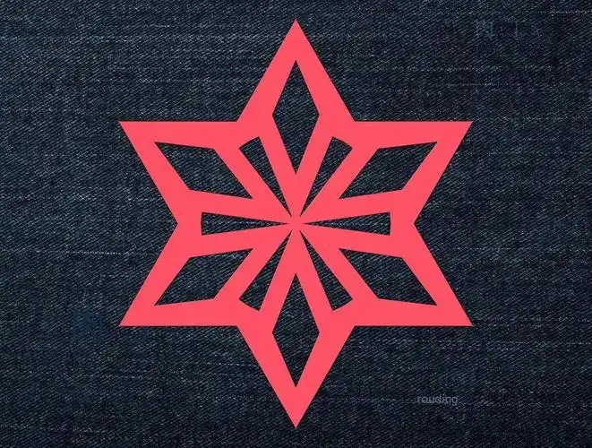 六角折纸剪纸图案大全