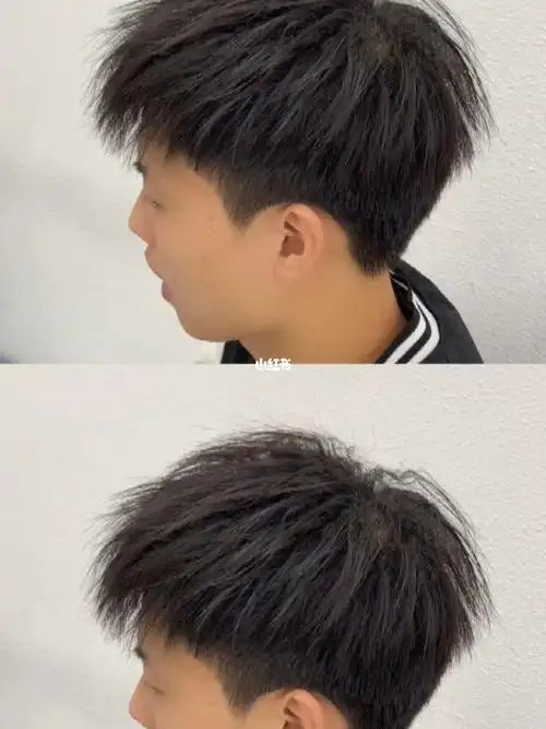 蓬松自然烫  #男生发型  建议收藏起来7815