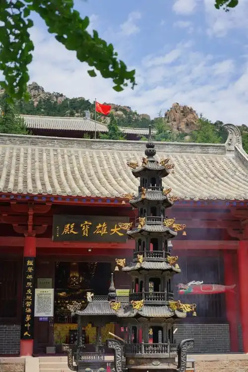 上山看海下山吃海鲜26度的赤山畅游山海之间