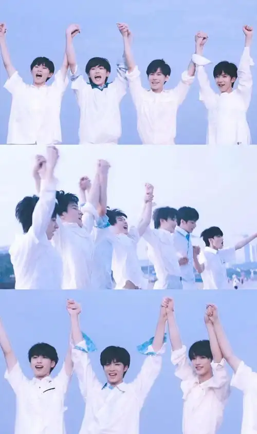 有没有时代少年团成员的比较适合夏天的清新一点的壁纸类似于这种的