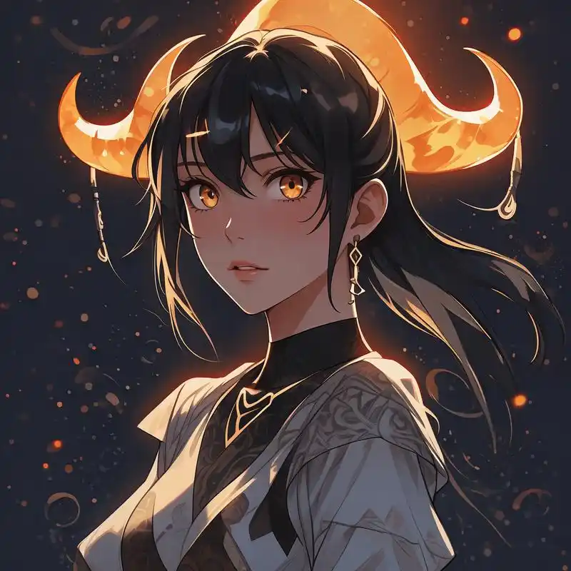 天蝎座女生头像95神秘又迷人