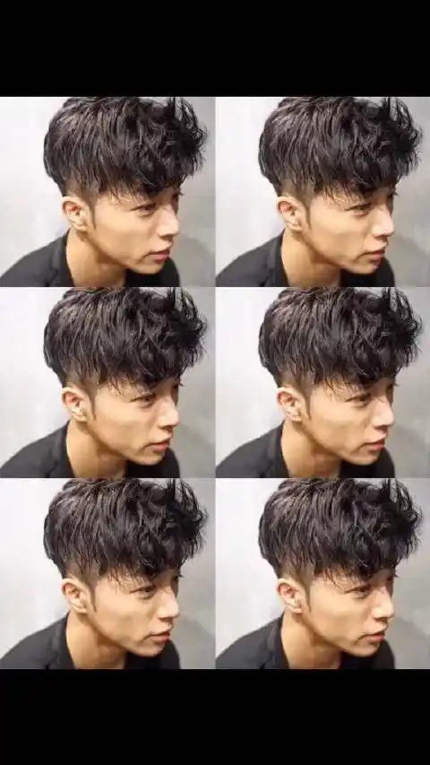 男生穿搭男生发型广州钢夹烫广州男士发型