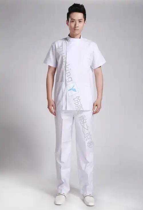 京之韵服饰男口腔科医生服男护士服分体上下套装冬装长袖mds-18