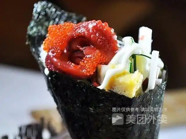 芝麻八爪鱼手卷图片