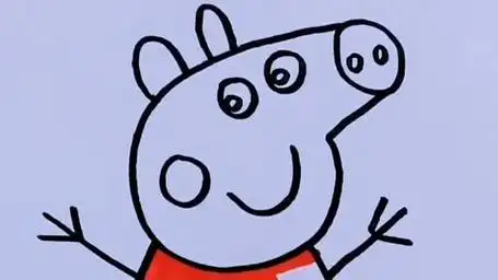 画小猪佩奇简笔画
