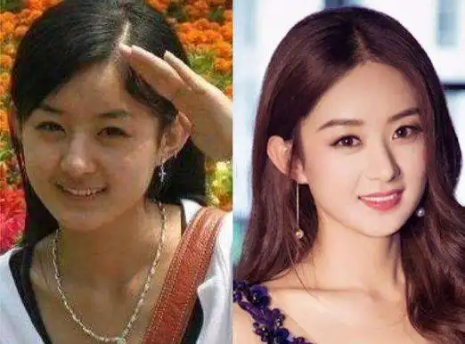 明星出道前后对比图刘亦菲黑胖邻家小妹李易峰鞠婧祎判若两人