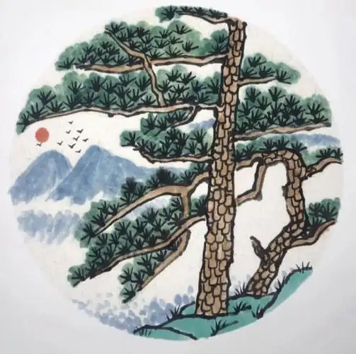 国画山水素材